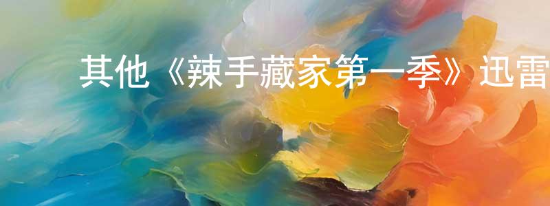 艾金平的动漫综艺大全,其他《辣手藏家第一季》迅雷下载/在线观看/百度云-都市/情感-美剧天堂
